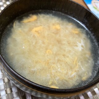 シンプル卵スープ